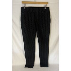 Liverpool Jeans Company Black Gray Print Pants Jeggings Women's Size 6/28
